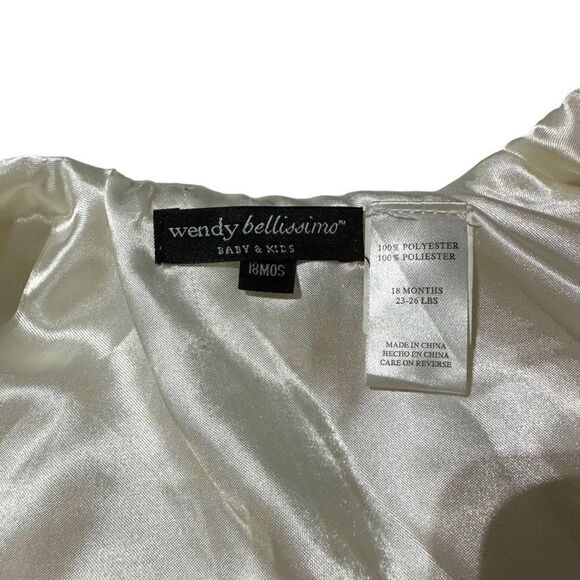 Wendy Bellissimo Baby & Kids Baby Girl Faux Fur Half Jacket Size 18 Months - Picture 6 of 10